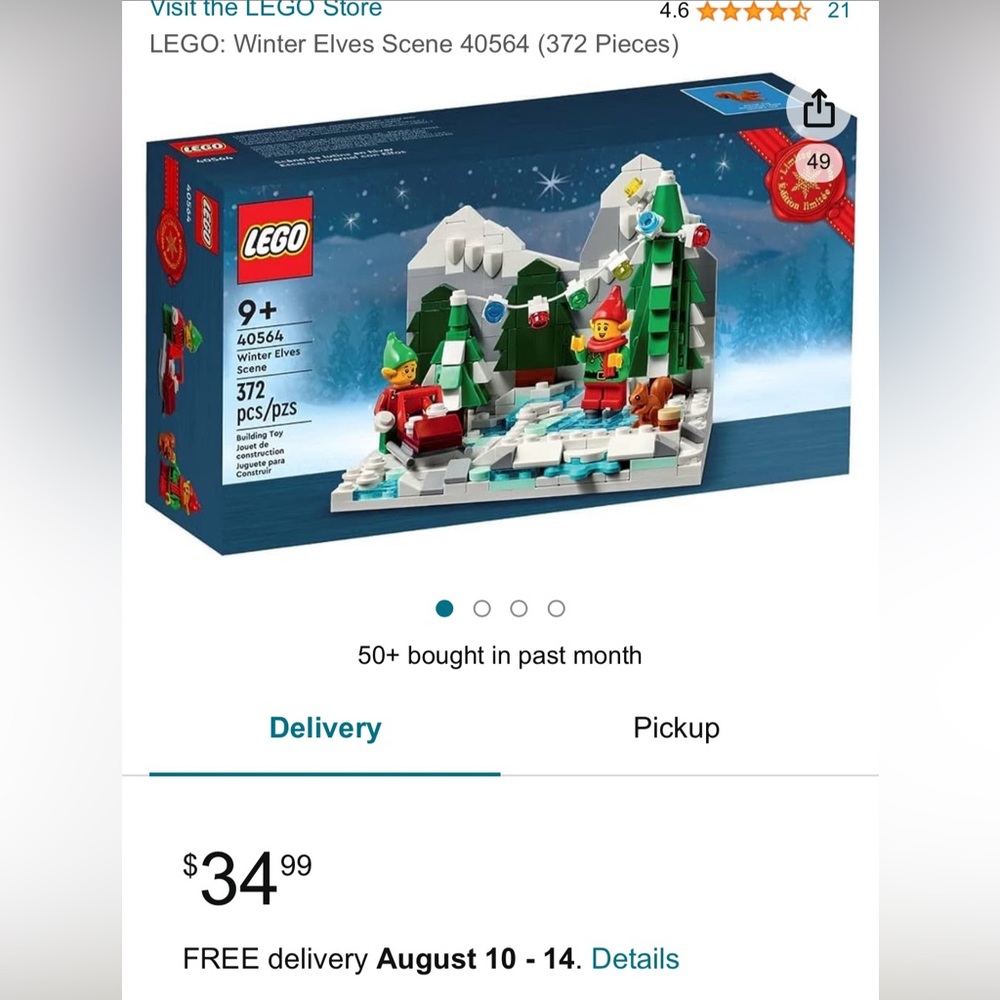 Winter elves lego